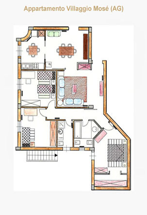 piantina appartamento 4